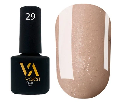 Гель-лак Vaлерi Color 029 кава з молоком 6 мл