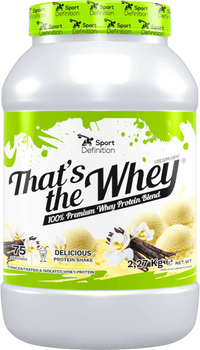 Białko Sport Definition Thats The Whey 2270 g Jar Vanilla Ice Cream (5902811801461)