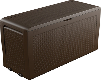 Комод-скриня пластикова для зберігання Keter Rattan Samoa коричневий 270л 17209570