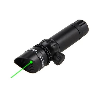 Лазерний вказівник ЛЦУ (виносна кнопка, зелений лазер, акумулятор)