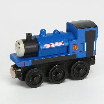 Деревянный паровозик SirHandel поезд на магнитах из мультфильма Томас и его друзья