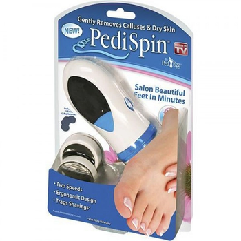 Электрическая пемза Пилинг набор для педикюра и чистки пяток Pedi Spin Pro