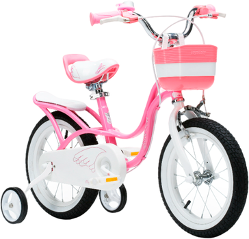 Детский велосипед для девочки 3-5 лет Royal Baby Little Swan 12 дюймов Розовый