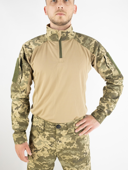 Тактическая рубашка BRAVE UBACS (убакс), пиксель ВСУ, койот, 46