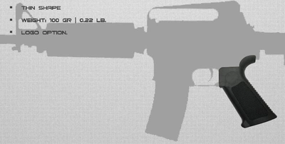 Пистолетная рукоять IMI M4 Overmolded Pistol Grip ZG103 Тан (Tan)