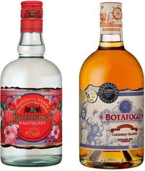Botafogo Spiced 0.7 л 40% + Raspberry 0.7 л 35% (Botafogo Spiced Berry)