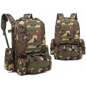 Тактический рюкзак Tactic Bag Forest Woodland большой с подсумками