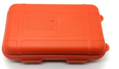Кейс протиударний 165 х 105 х 50 мм пластиковий ящик бокс коробка (779608938) Помаранчевий