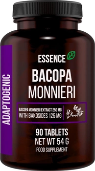 Екстракт бакопи дрібнолистої Essence Bacopa Monnieri 250 мг 90 таблеток (5902811806756)