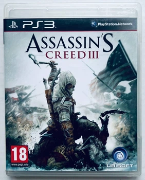 Assassin's Creed III, Б/У, английская версия - диск для PlayStation 3