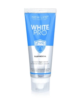 Зубная паста White Pro 75 ml Новая Жизнь Отбеливающая