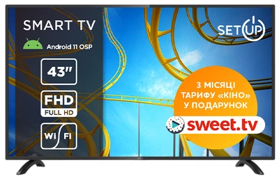 LED-телевізор Setup 43FSF21 (6838925)