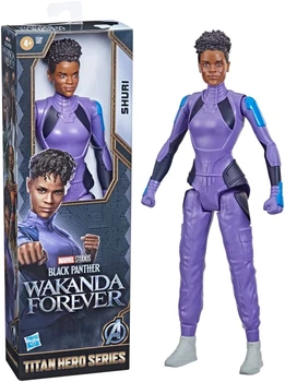 Фигурка Марвел Титановый герой Черная Пантера Шури Marvel Studios Black Panther Wakanda Forever Titan Hero Shuri Hasbro (F4146)