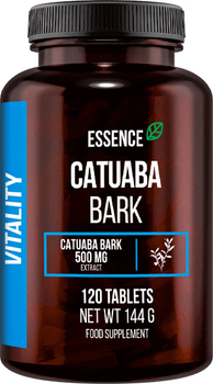 Ekstrakt z kory catuaba Essence Catuaba Bark 500mg 120 tabletek (5902811812894)