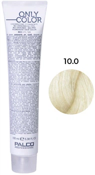 Крем-краска для волос Palco Professional Only Color безаммиачная 10.0 U блонд платиновый экстра 100 мл (8032568179487)