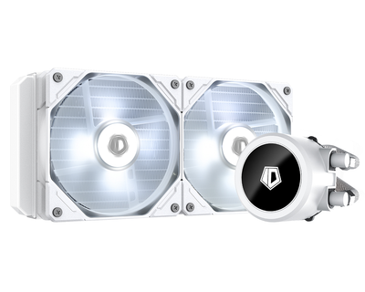 Система водяного охолодження ID-Cooling Frostflow X 240 Lite Snow, Intel: 1700/1200/2066/2011/1366/1151/1150/1155/1156, AMD: AM5/AM4, 285х120х30 мм, 4-pin