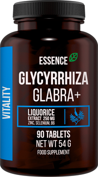 Ekstrakt z korzenia lukrecji Essence Glycyrrhiza Glabra+ 90 tabletek (5902811811026)