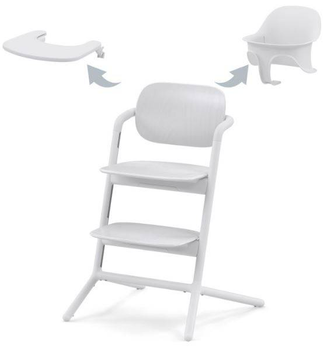 Стільчик для годування Cybex Gold Lemo 3in1 All White