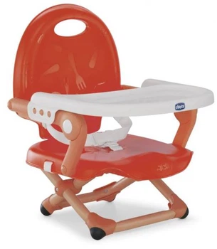 Стільчик для годування Chicco Pocket Snack Poppy Red