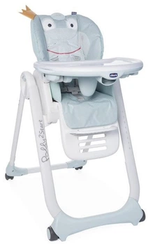 Стільчик для годування Chicco Polly 2 Start Froggy