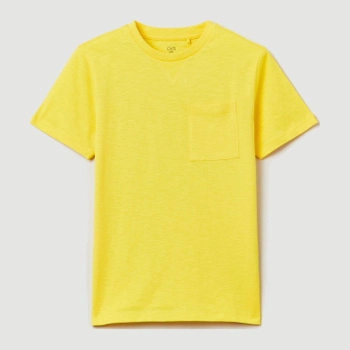 T-shirt młodzieżowy chłopięcy OVS 1795407 152 cm Żółty (8057274992380)
