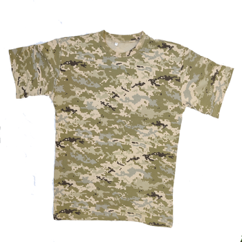 Військова чоловіча футболка піксель ЗСУ літня 52 (XL)