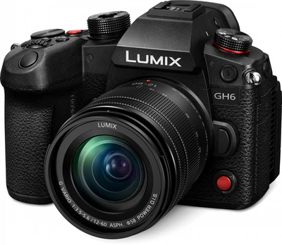 Фотоаппарат Panasonic Lumix DC-GH6 + 12-60mm f/3.5-5.6 G Vario Asph. OIS (DC-GH6MEE)