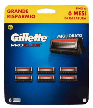 Сменные картриджи для бритья (лезвия кассеты) мужские Gillette Proglide 5 лезвий 6 шт