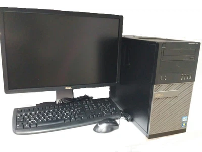 Компьютер в сборе, Core i7 2600, до 3.8 гГц, RAM 8 ГБ, HDD 1000 ГБ, монитор 24" Б/У