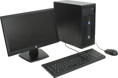 Компьютер в сборе, Intel Core i7 2600, 8 потоков, RAM 16 ГБ, HDD 500 ГБ, монитор 24" Б/У