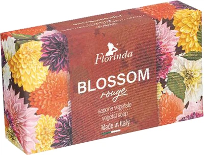 Мыло натуральное Florinda Красные цветы 200 г (8054608430563)