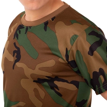 Літня футболка чоловіча тактична Jian 9184 розмір 3XL (54-56) Піксель