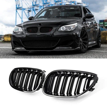 Двойная решетка радиатора (ноздри) bmw e60 e61
