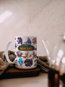 Чака с принтом Marmyza "Варкрафт Warcraft" - Цилиндр - 420 мл