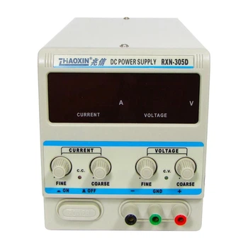 Блок живлення лабораторний ZHAOXIN RXN-305D, 30V, 5A, 150W, трансформаторний, цифрова індикація