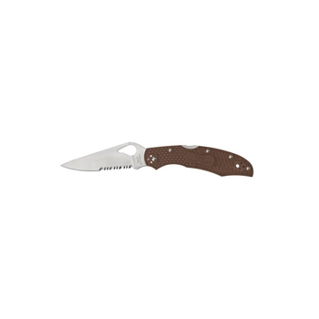 Нож Spyderco Byrd Cara Cara 2 Serrator Brown (BY03PSBN2)