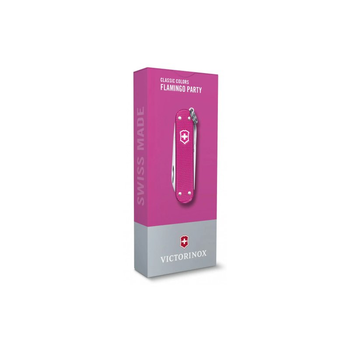 Ніж Victorinox Classic SD Alox Colors Flamingo Party (0.6221.251G)