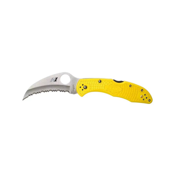 Нож Spyderco Tasman Salt 2 Serrator Yellow (C106SYL2)