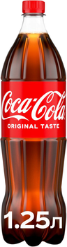 Упаковка безалкогольного напитка Coca-Cola 1.25 л х 6 шт (5449000197474)