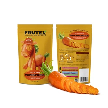 Овощные чипсы Морковьчипсы Frutex 30г х 2 шт.