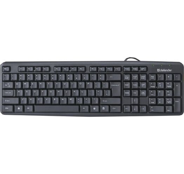 Клавіатура дротова Defender Element HB-520 Black
