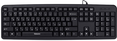 Клавіатура дротова Gemix KB140 Black