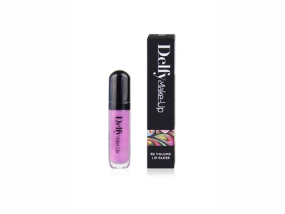 Блиск для губ для надання об'єму Delfy Professional 3D Volume Lip Gloss Ліллак 7 мл (5060465711007)