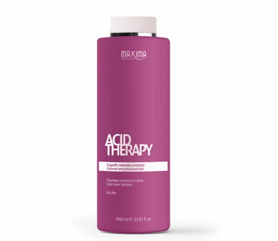 Профессиональный шампунь для защиты цвета окрашенных волос Maxima Professional Acid Therapy 1000 мл (8030778770012)