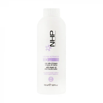 Кремообразный оксидант 10 VOL (3%) с маслами арганы и какао NHP Cream Activator with Argan oil and Cocoa butter 10 VOL (3%) 150 мл (8030778690228)