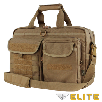 Тактическая сумка Elite Tactical Gear Metropolis Briefcase 111072 Коричневий (Brown)