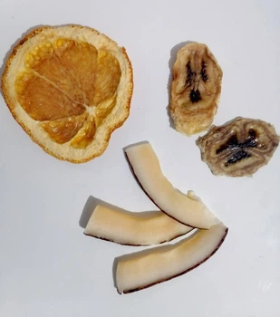 Чипсы фруктовые Банан,Апельсин,Кокос Original (50гр) SNACKSCAPES