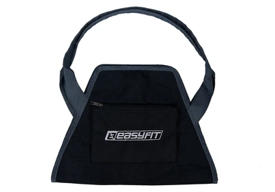 Сумка-переноска EF Bag для йога-коврика серая (спортивная сумка для каремата, йогамата для фитнеса, пилатеса) YL-EFB38-G