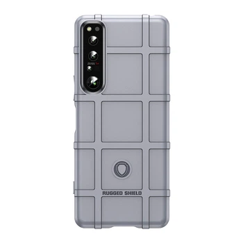 Чохол Lenuo Rugged Shield для Sony Xperia 1 IV Gray