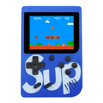 Портативная игровая приставка Dendy Sup Game Box Retro FC Blue Без Геймпада